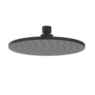 Hoofddouche IVY Medium 20 cm Anti-Kalk Nozzels Mat Zwart PED