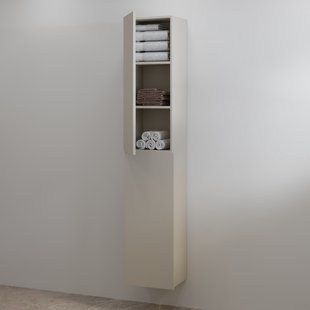 Hoge Kolomkast Best Design Blanco 35x180 cm Mat Taupe