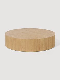 XL ronde houten salontafel Dan