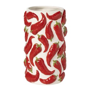 Keukengerei pot peper - rood - ø11.5x20 cm