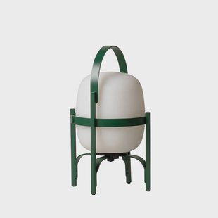 Santa & Cole - Cestita Alubat tafellamp IP65 English Green