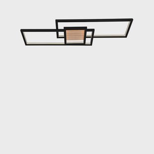 Lindby - Emiljan LED Plafondlamp Zwart