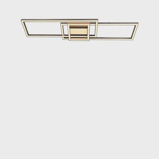 Lindby - Mairin LED Plafondlamp CCT Dim. w/Remote Nikkel