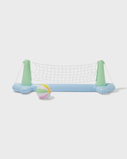 HEMA Opblaasbaar volleybalnet 266.5x77x85cm met bal Ø34cm