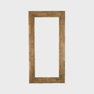 Housecraft Living Lias Spiegel| Wandspiegel 100x200 cm Hout - Bruin