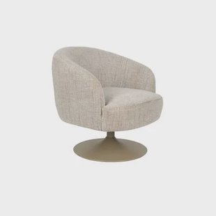 Housecraft Living Renate Fauteuil Draaibaar Beige| Bruin Housecraft Living Renate Fauteuil Draaibaar Beige| Bruin
