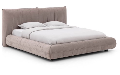 Goossens Gestoffeerd Bedframe Milano, 140 x 220 cm