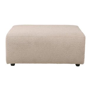 HKliving Jax Bank Element - Hocker - Bouclé - Taupe