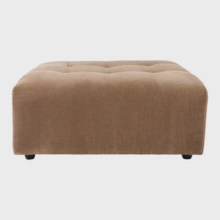 HKliving Vint Bank Element - Hocker - Corduroy Rib - Bruin