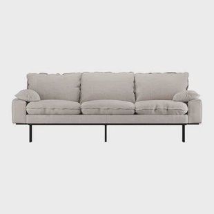HKliving Retro Sofa 3-zitsbank - Beige
