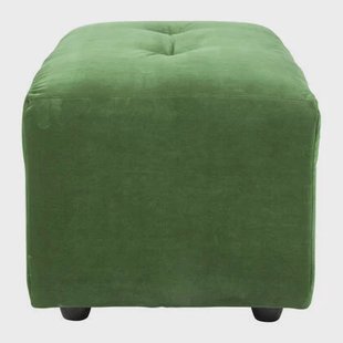 HKliving Vint Bank Element - Hocker Small - Royal Velvet - Groen