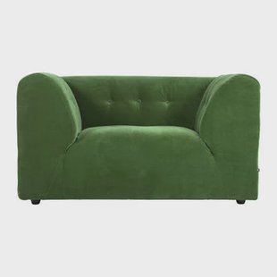 HKliving Vint Bank Element - Loveseat - Royal Velvet - Groen
