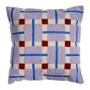 &klevering Plano Sierkussen 50 x 50 cm - Paars &klevering Plano Sierkussen 50 x 50 cm - Paars