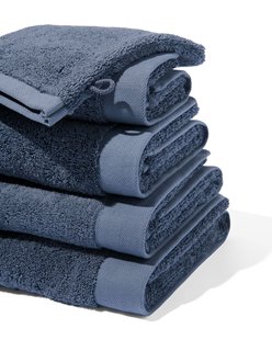 HEMA Handdoeken - Hotel Extra Zacht Middenblauw (middenblauw) HEMA Handdoeken - Hotel Extra Zacht Middenblauw (middenblauw)