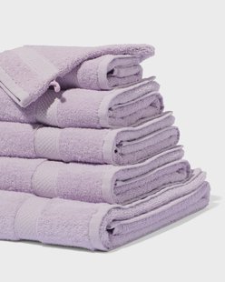 HEMA Handdoeken - zware kwaliteit lila (lila)