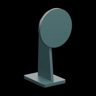 Massproductions Buffer boekensteun Blue green