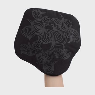 Bosign Bosign anti-slip pannenlap met opening Zwart