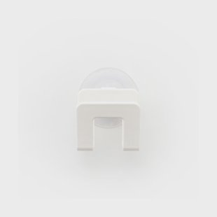 Bosign Bosign houder met zuignap voor vaatdoek en spons Wit