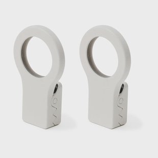 Bosign Bosign Loop clips voor theedoek 2-pack Wit