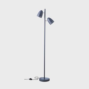 Superliving Dynamo Twin vloerlamp Almost Black