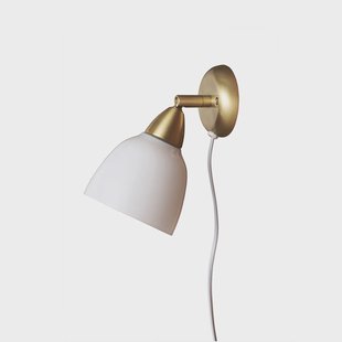 Superliving Urban short wandlamp Brushed Brass