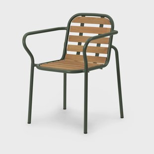 Normann Copenhagen Vig Robinia armstoel Green