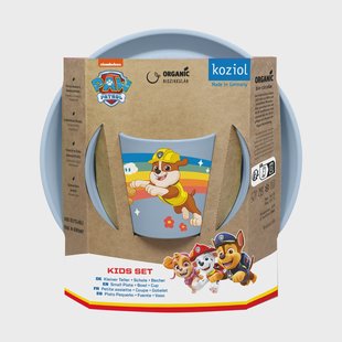 Koziol Connect Paw Patrol kinderservies 3-delig Blauw