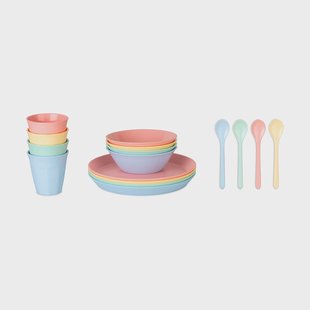 Koziol Nora Macarons servies 16-delig Multi