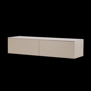 Leona houten dressoir beige - 160 x 35 cm