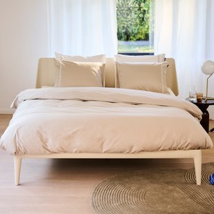 Auping White Lines Satin Dekbedovertrek - 140 x 220 cm