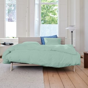 Auping Forest Green Percale Dekbedovertrek - 260 x 220 cm