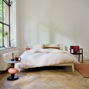 Auping Chambray Blossom Dekbedovertrek - 260 x 220 cm - 100% biologisch katoen