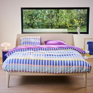 Auping Meadow Sky Dekbedovertrek - 260 x 220 cm - 100% katoensatijn