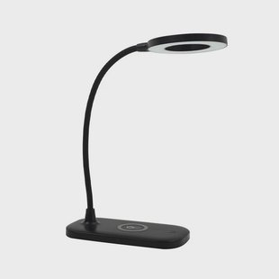 Lindby - Siona LED Taffellamp CCT Dim. w/Charger Zwart