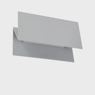 Lucande - Meja LED Buiten Wandlamp 27cm IP54 Grijs