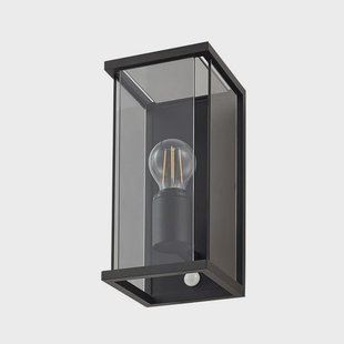 Lucande - Annalea Buiten Wandlamp w/Sensor Rook Grijs