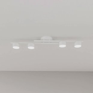 EMIBIG LIGHTING Plafondlamp Fragment, wit, lengte 86 cm, metaal, 4-lamps.