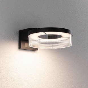 Paulmann LED buiten wandlamp Capera, antraciet, IP44