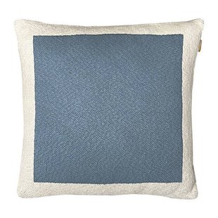 Malagoon Solid Poster Sierkussen 50 x 50 cm - Mistig Blauw