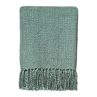 Malagoon Solid Plaid 125 x 150 cm - Saliegroen