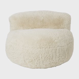 Sofa the bear - beige - ø95x65 cm