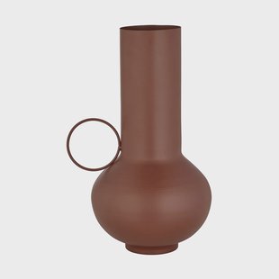 blomus Loha vaas 33 cm Brandy Brown