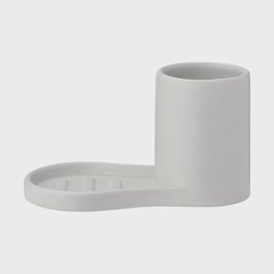 blomus Piro afwasborstel- en zeephouder Satellite