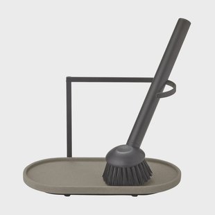 blomus Dhuva afwasborstel- en zeephouder Mourning Dove