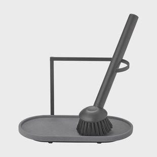 blomus Dhuva afwasborstel- en zeephouder Magneet