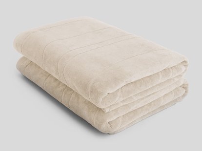 Yumeko Douchelakens velours soft sand 70x140 - 2 st 100% biologisch katoen, velours Yumeko Douchelakens velours soft sand 70x140 - 2 st 100% biologisch katoen, velours