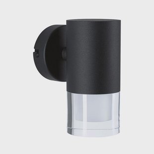 Paulmann - Kame wandlamp/plafondlamp IP44 Signal Black