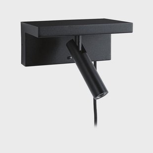 Paulmann - Jerik Wandlamp w/USB 3-Step Dim. Matt Black