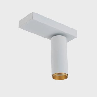 LOOM DESIGN - X-Beam plafondlamp enkel White/Gold