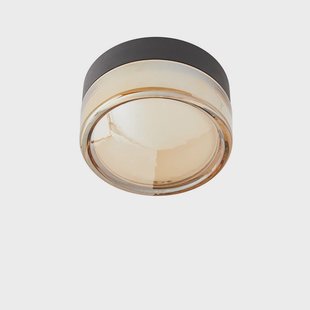 LOOM DESIGN - Otto Convex wandlamp/plafondlamp IP65 Amber